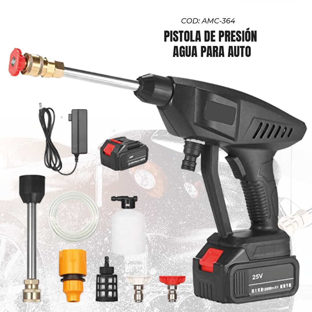 PISTOLA DE PRESIÓN AGUA AUTO