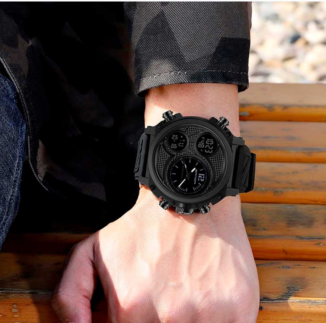 Reloj Sanda 3002 Negro