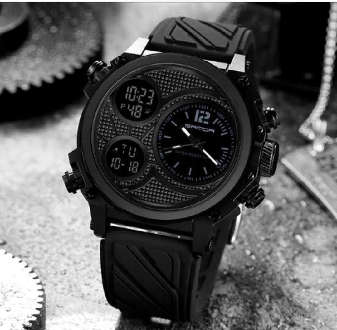 Reloj Sanda 3002 Negro