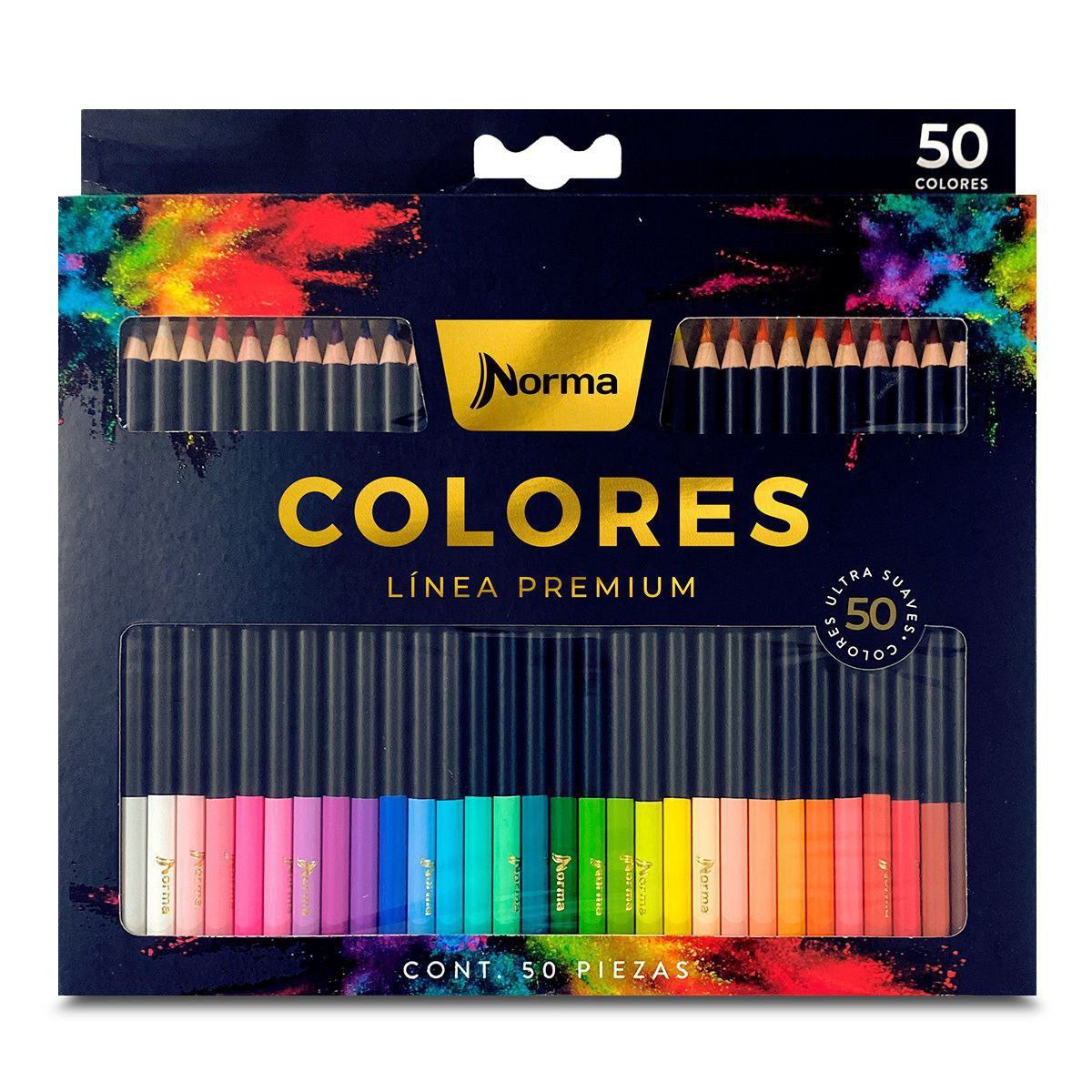 PINTURAS NORMA PREMIUN 50 PCS