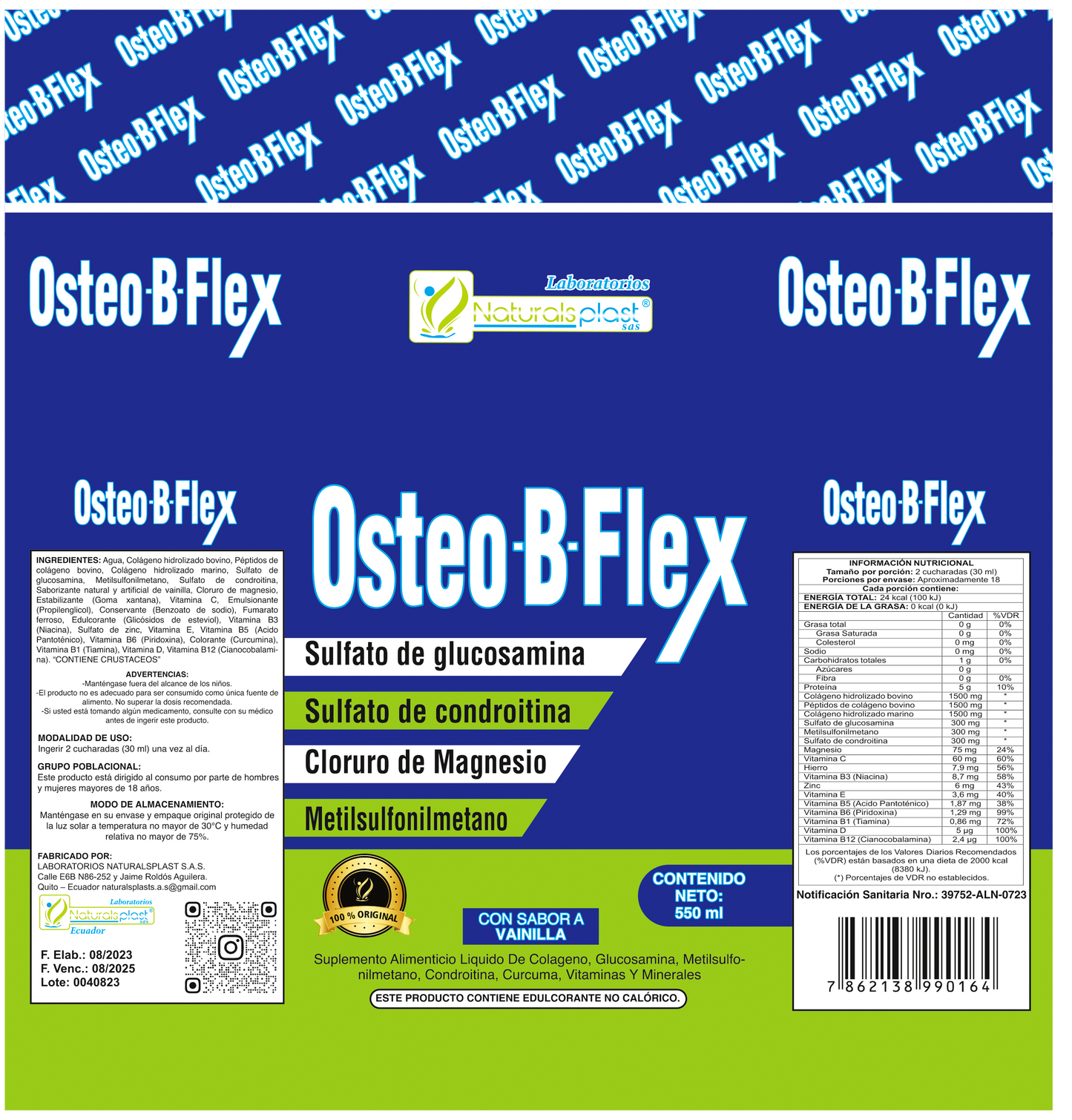 Osteo-B-Flex liquido MIL ML