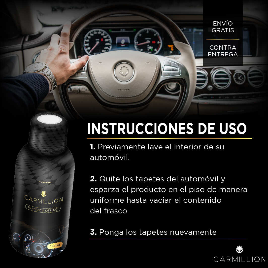 Carmillion Perfume para carro