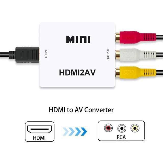 CONVERTIDOR HDMI-AV 1080