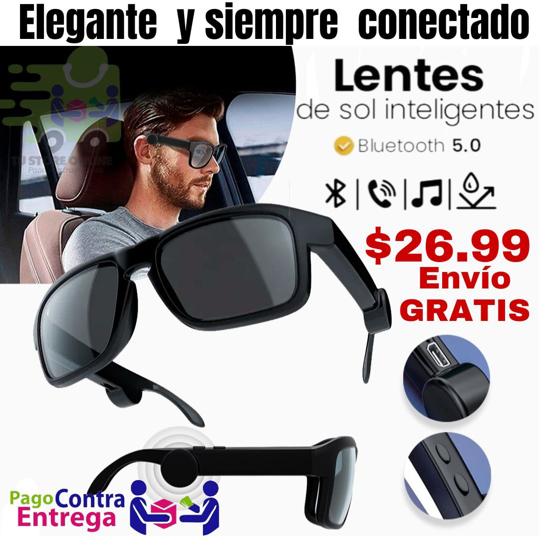 Gafas Inteligentes con Bluetooth full