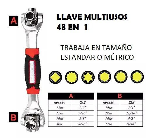 llave multifuncional