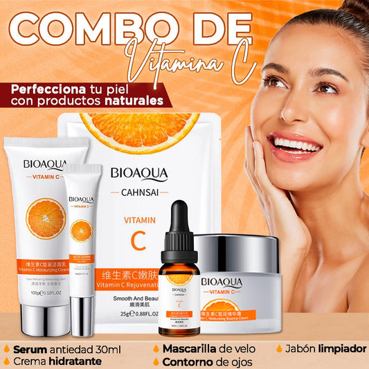 🧡 COMBO VITAMINA C BIOAQUA X5  original🧡