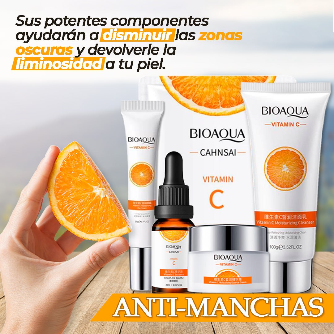 🧡 COMBO VITAMINA C BIOAQUA X5  original🧡